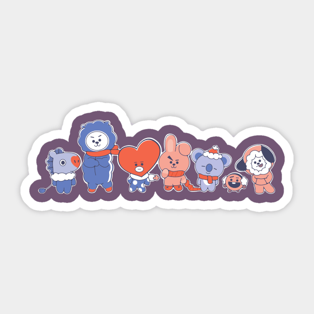 Holiday friends Sticker by TASCHE